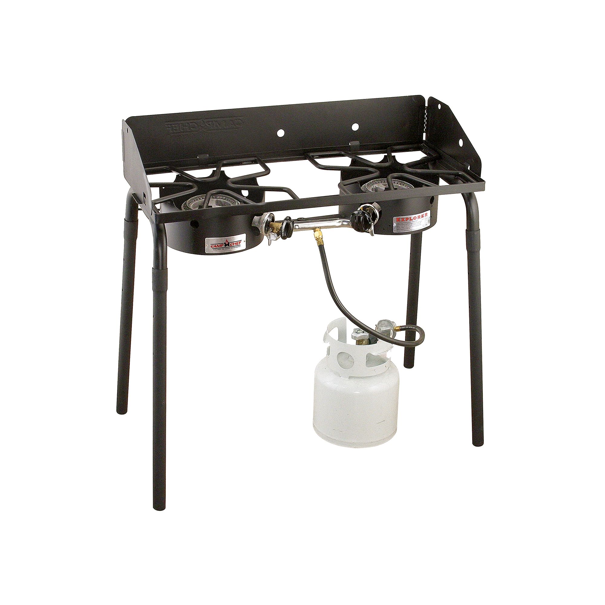 Camp Chef Explorer Two-Burner Stove, Multicolor