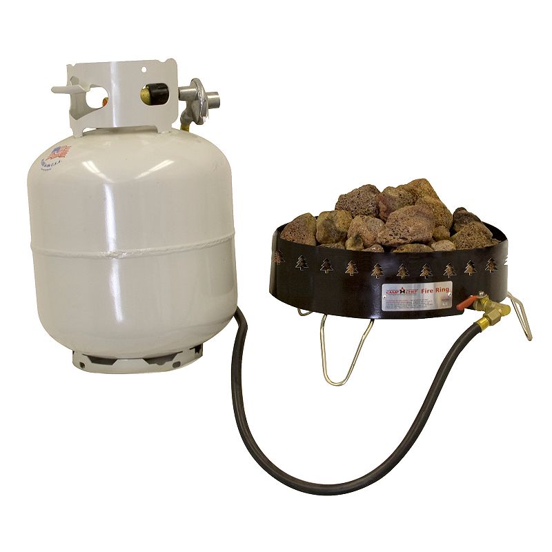 Camp Chef Compact Propane Fire Ring w/ Toaster Forks