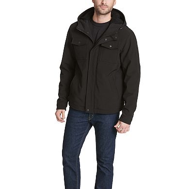 Men's Levi's® Sherpa-Lined Softshell Hooded Trucker Jacket