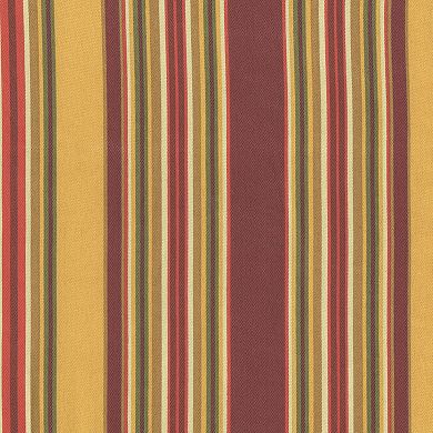 Decorative Stellar Stripe Window Valance