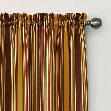 Decorative Stellar Stripe Window Valance