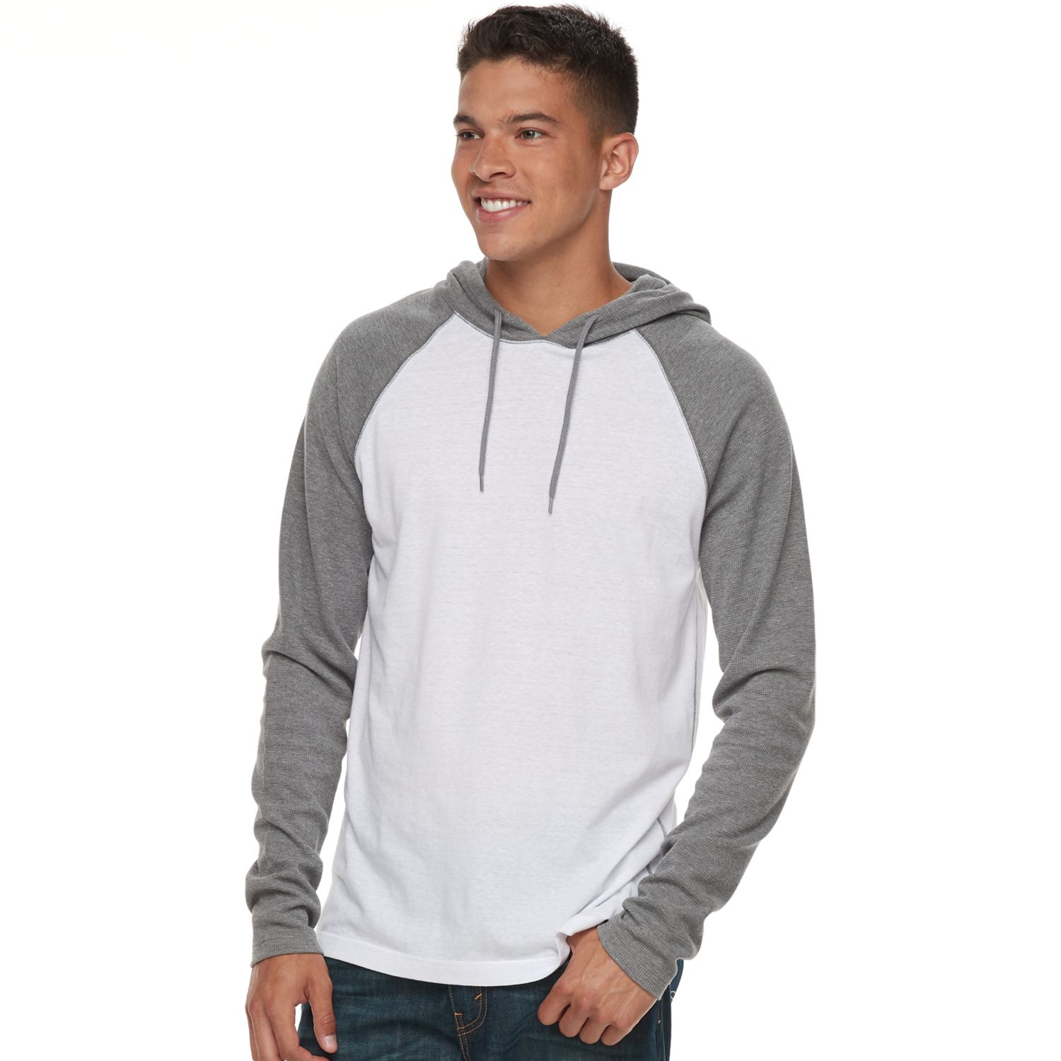 mens grey levis hoodie