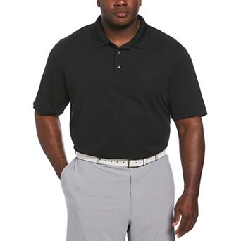 Big & Tall Grand Slam Short Sleeve Classic-Fit Solid Golf Polo