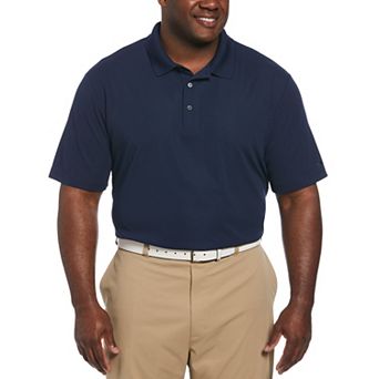 Big & Tall Grand Slam Short Sleeve Classic-Fit Solid Golf Polo