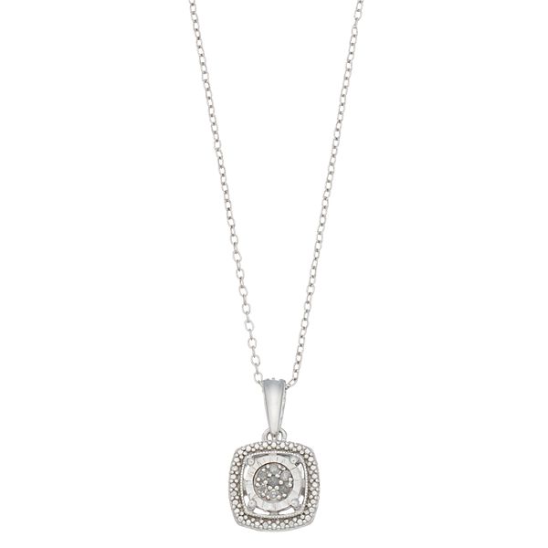 Kohls store diamond necklaces