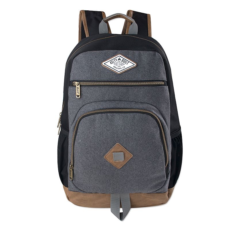 Kelty Camden Backpack with Vinyl Bottom, Black