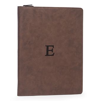 Bey-Berk Initial Monogram Pad Folio