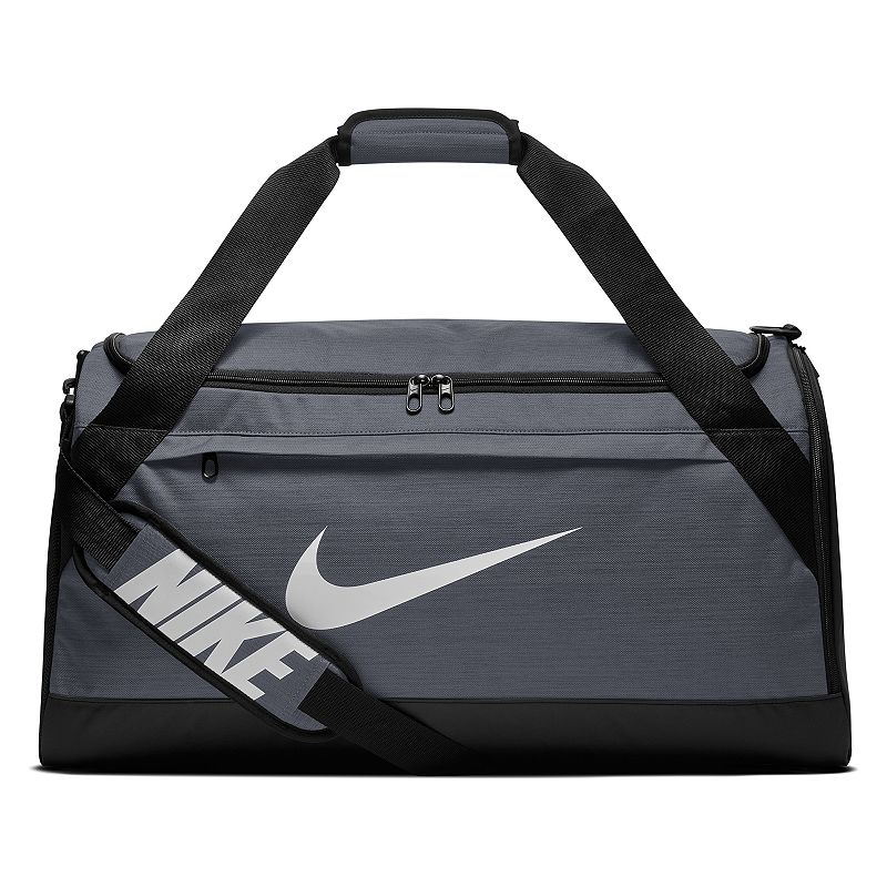 Nike Brasilia Medium Duffel Bag, Grey