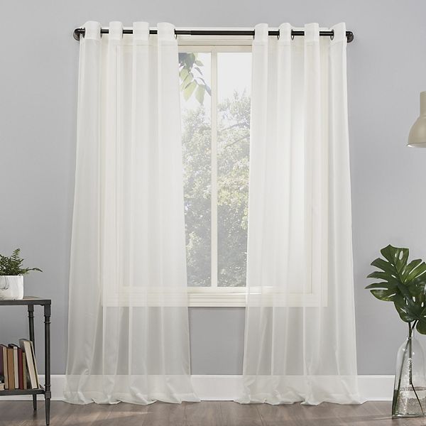 No. 918 1-Panel Emily Sheer Voile Grommet Window Curtain