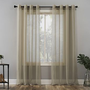 No. 918 Emily Sheer Voile Grommet Single Curtain Panel
