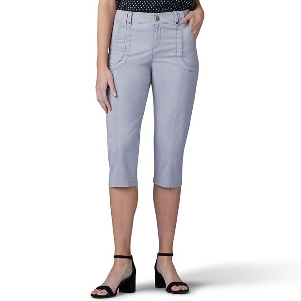 Kohls lee relaxed fit hot sale capris