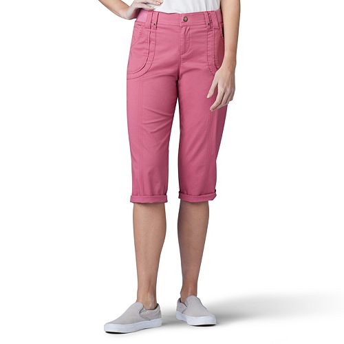 Petite Lee Lyric Twill Skimmer Capris