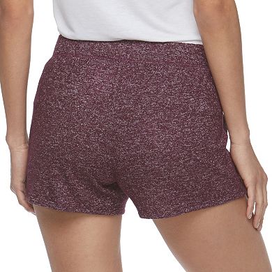 Juniors' SO® Cozy Brushed Jersey Shorts 