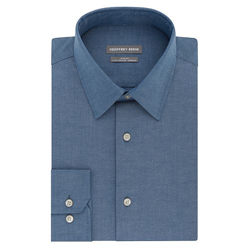 Men's Geoffrey Beene Slim-Fit Stretch Flex Point-Collar Dress Shirt