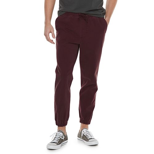 advanced stretch twill jogger pants