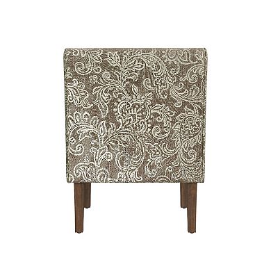 HomePop Swoop Arm Accent Chair