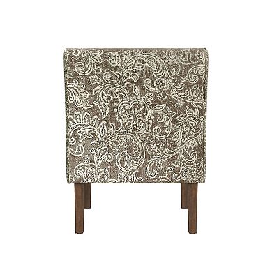 HomePop Swoop Arm Accent Chair