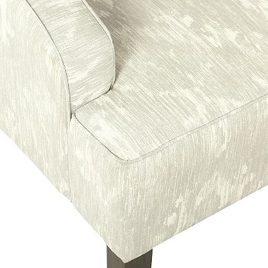 HomePop Swoop Arm Accent Chair