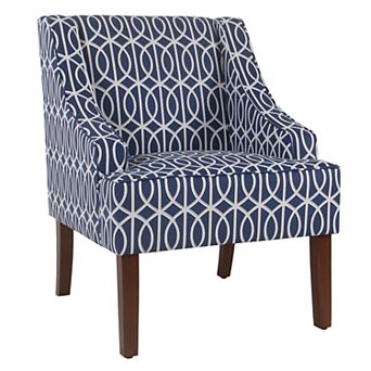 HomePop Swoop Arm Accent Chair