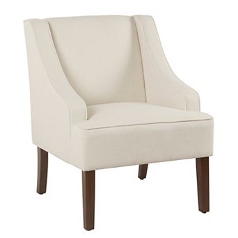 HomePop Swoop Arm Accent Chair