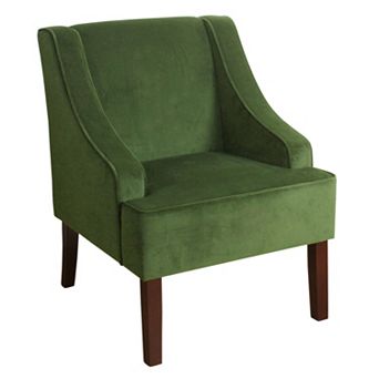 HomePop Swoop Arm Accent Chair