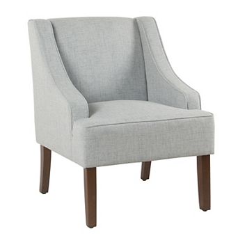 HomePop Swoop Arm Accent Chair