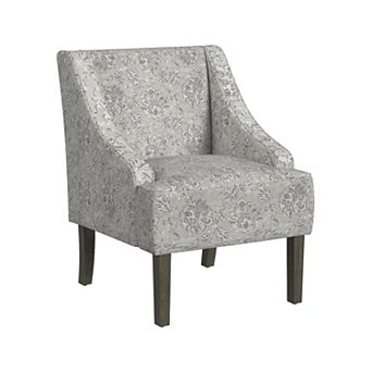HomePop Swoop Arm Accent Chair