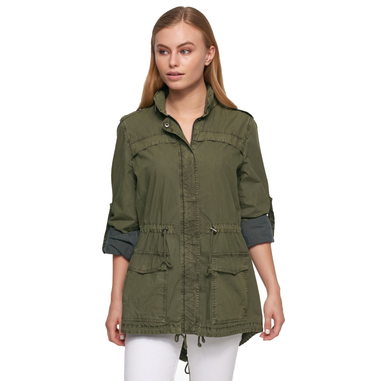 levi's army green jacket