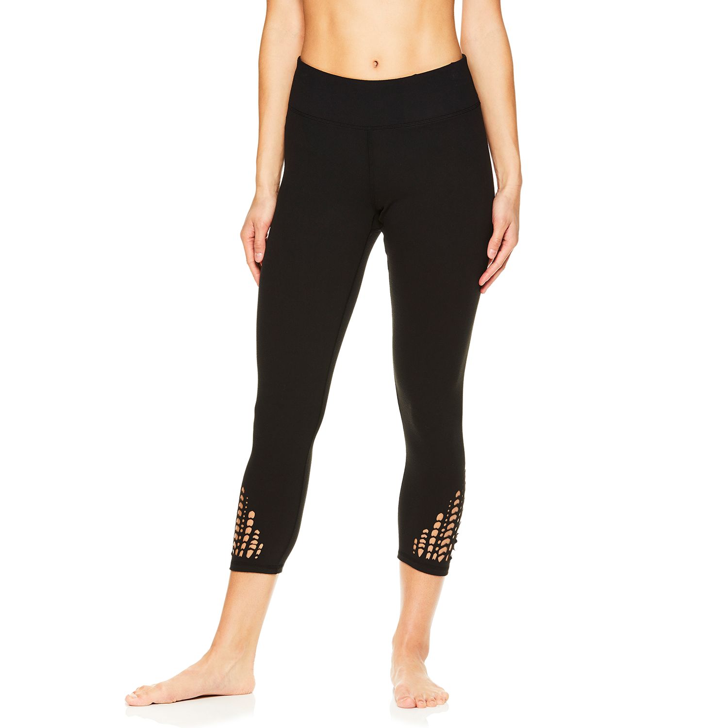 laser cut yoga pants