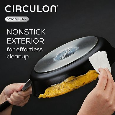 Circulon Symmetry Nonstick Hard-Anodized Open Skillet