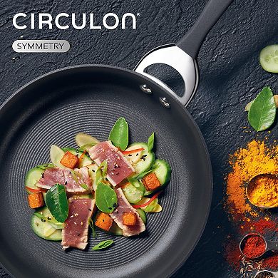 Circulon Symmetry Nonstick Hard-Anodized Open Skillet