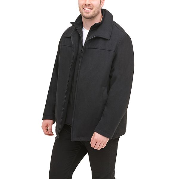 Big & Tall Dockers® Logan WoolBlend OpenBottom Jacket with Bib