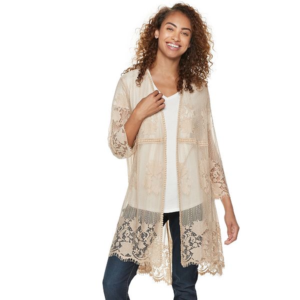 Kimono shop cardigan kohl's