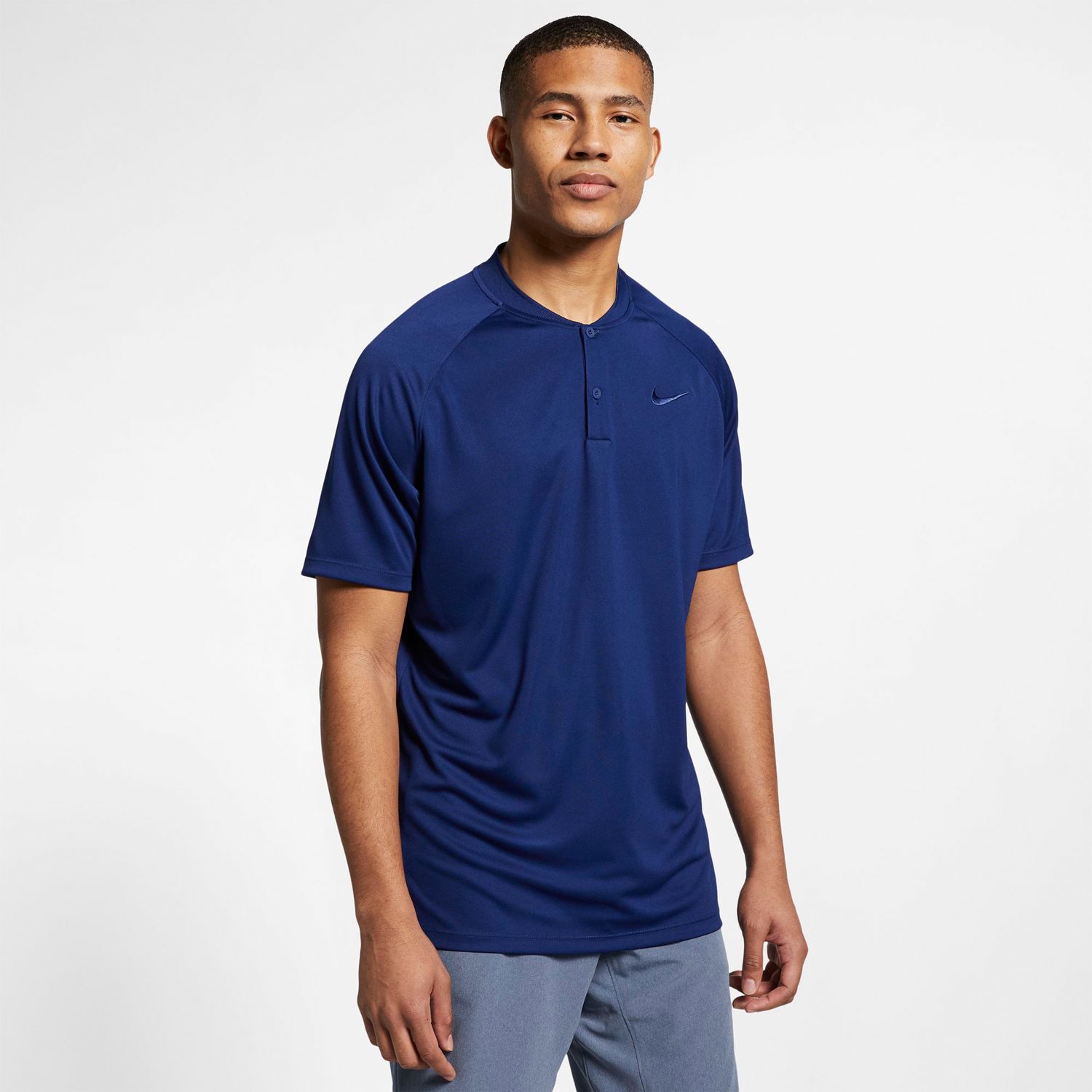 nike blade collar golf shirt