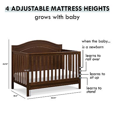 DaVinci Charlie 4-in-1 Convertible Crib