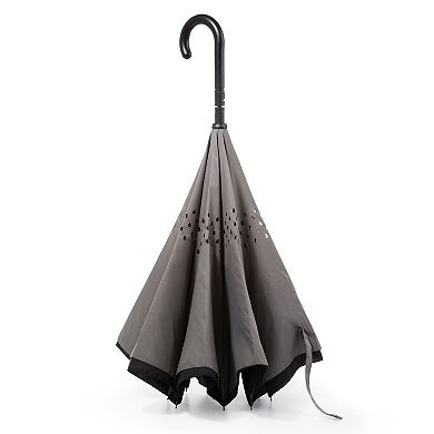 totes INbrella Automatic Inverted Umbrella