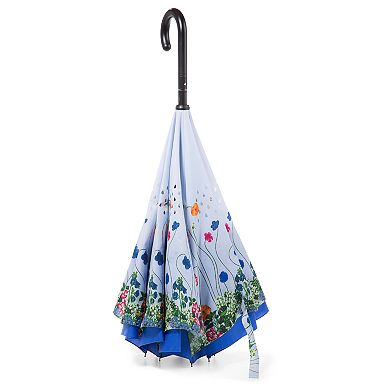 totes INbrella Automatic Inverted Umbrella