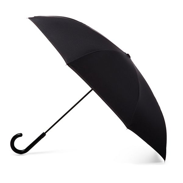 totes INbrella Automatic Inverted Umbrella - Black