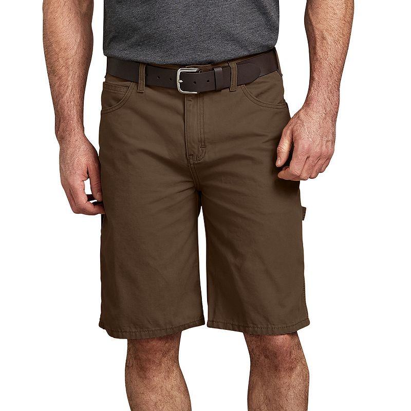 UPC 029311357054 product image for Men's Dickies Relaxed-Fit Lightweight Duck Carpenter Shorts, Size: 36, Timber | upcitemdb.com