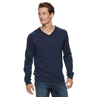 Kohls mens v neck sweaters outlet