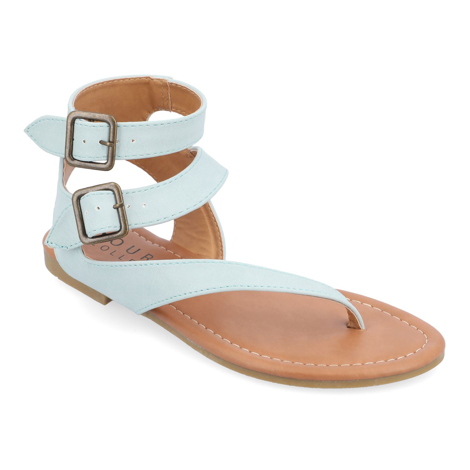 kohls flat sandals