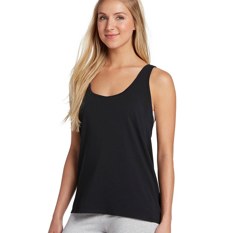 UPC 037882661791 product image for Women's Jockey Retro Racerback Tank, Size: Medium, Oxford | upcitemdb.com