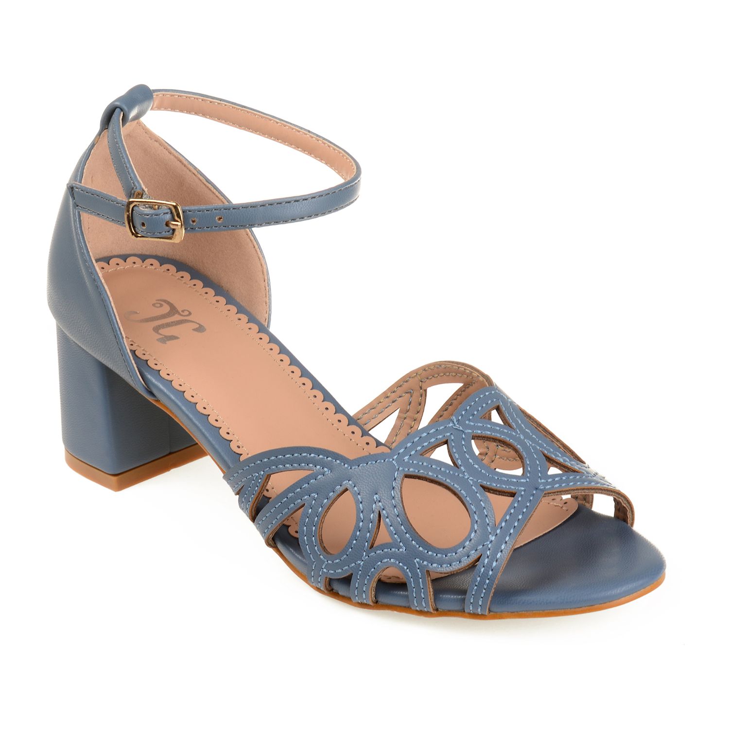 kohls blue heels