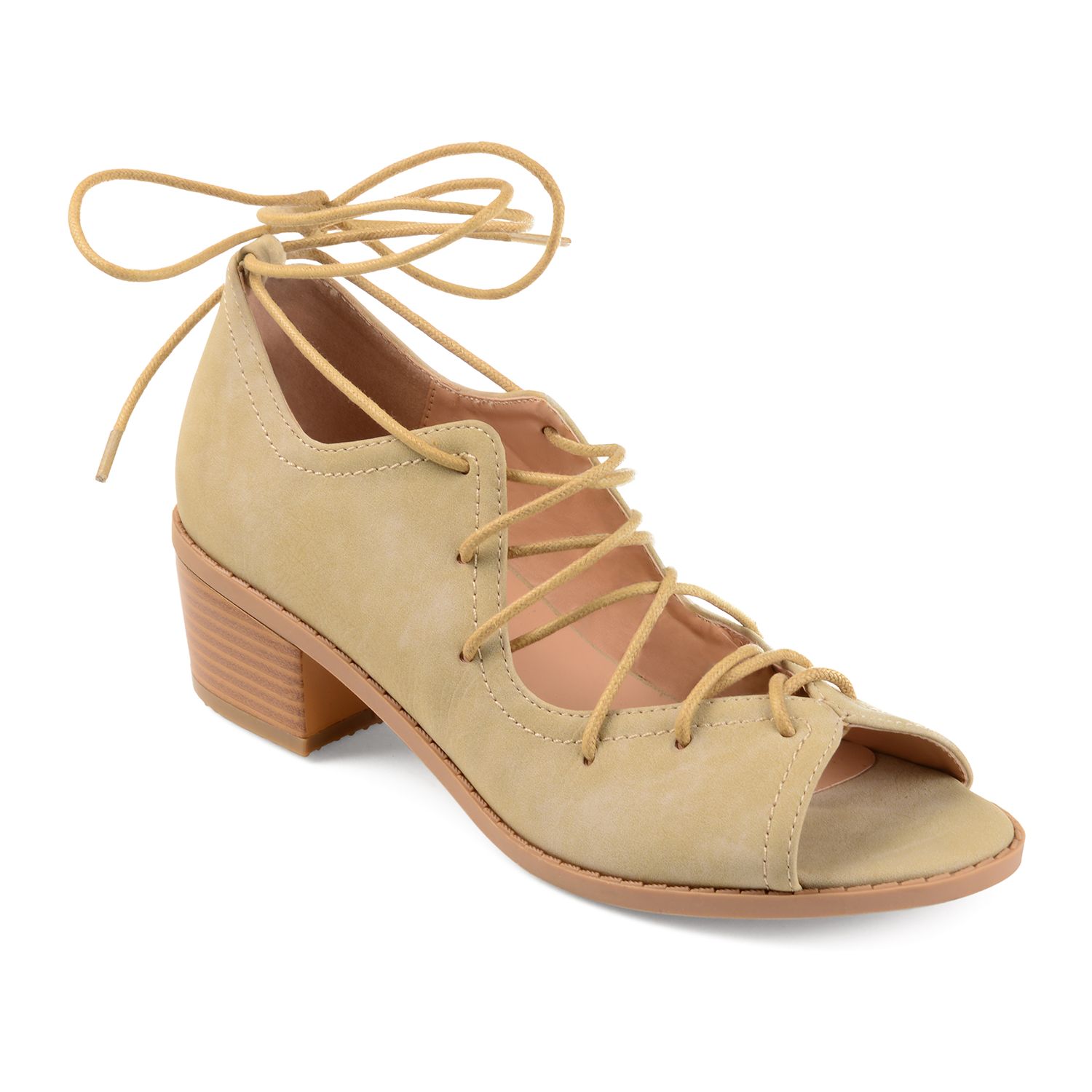 journee collection trinity espadrille platform sandal