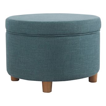 HomePop Round Storage Ottoman