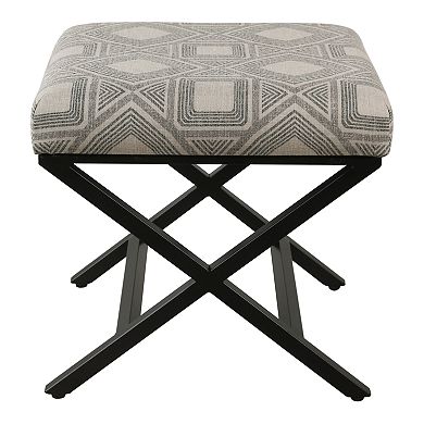 HomePop Padded Ottoman