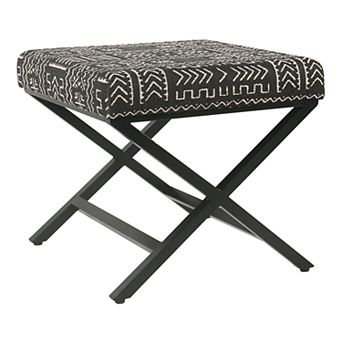 HomePop Padded Ottoman