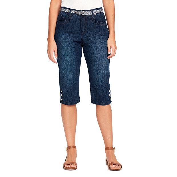 Gloria Vanderbilt Skimmer Denim Capris