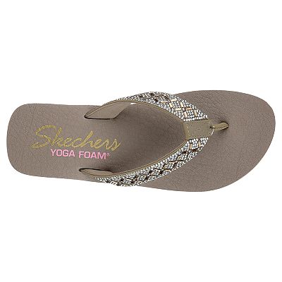 Kohls skechers yoga foam flip flops hot sale