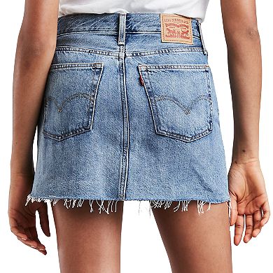Women's Levi's® Destructed Jean Skirt
